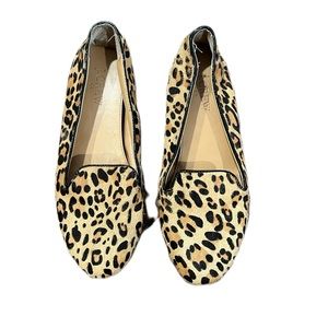 JCREW LEOPARD FLATS